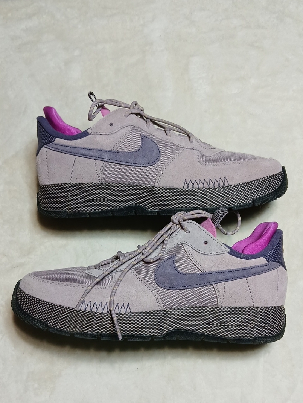Nike Air Force 1 Wild Light Violet Ore Hyper Magenta Black Dark Raisin Size 12